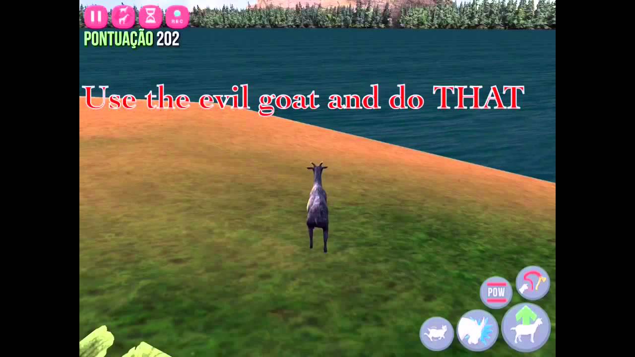 Goat sim (goat city bay) how to break the game