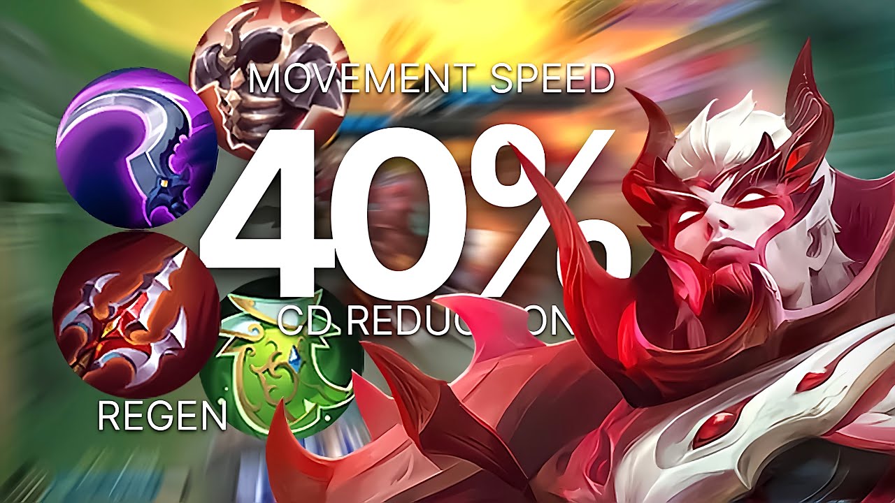 LARI KENCANG! REGEN KENCANG! COOLDOWN KENCANG! UPDATE BUILD YU ZHONG SETELAH NERF