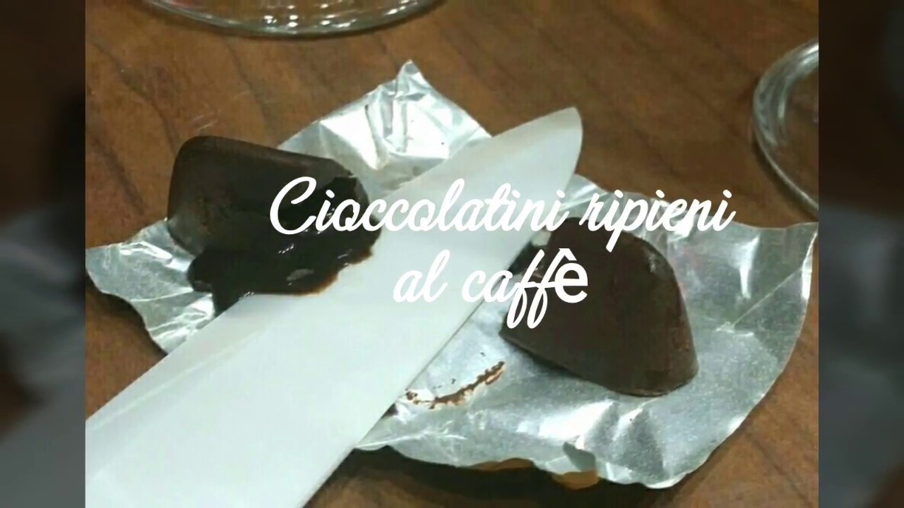Pocket coffee homemade - Cioccolatini ripieni al caffè -  Coffee chocolates