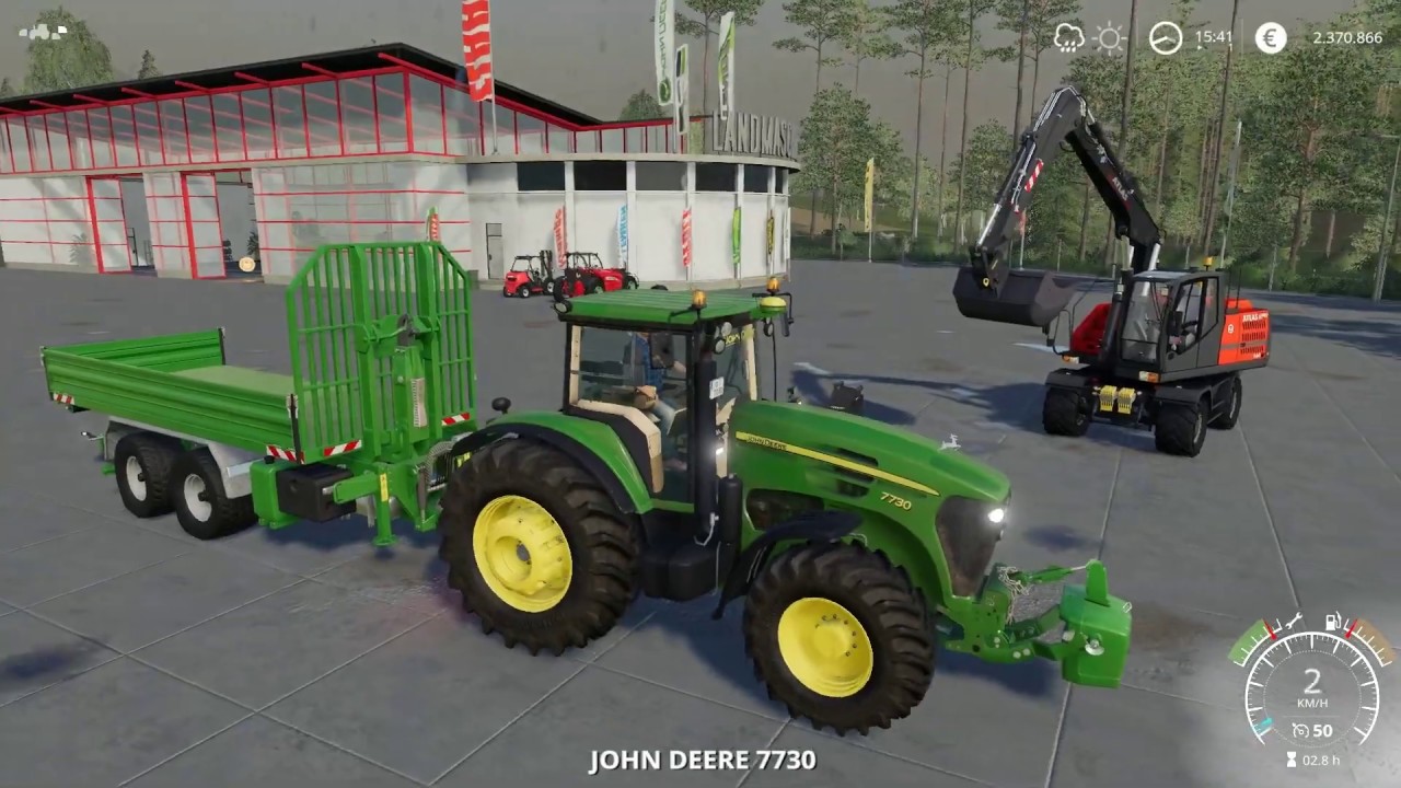 FS19 - Forestry and Farming on Schwatzingen john deere FarmingSimulator2019