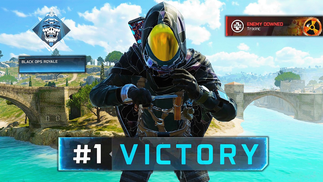 Победа в Blackout 2 только с ножом!! (Black Ops Royale)