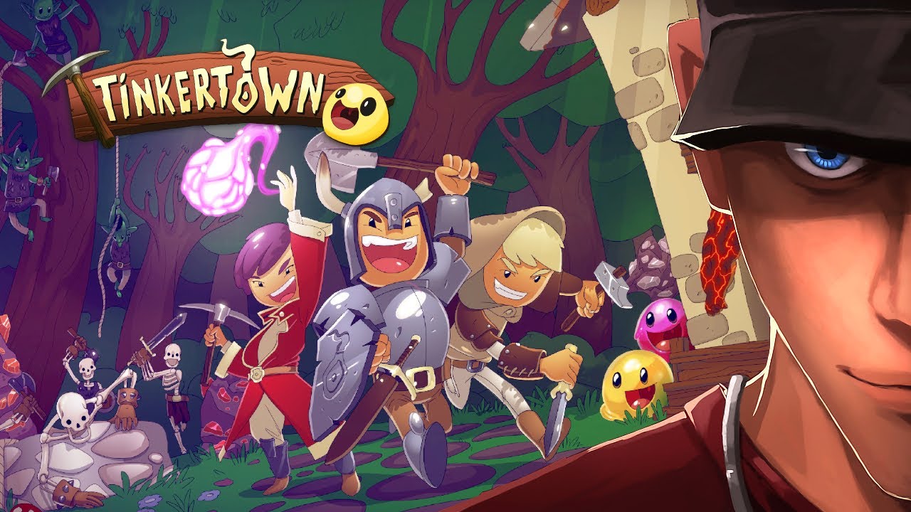 Tinkertown Build explore fight! Part 1 | Let's Play Tinkertown Gameplay