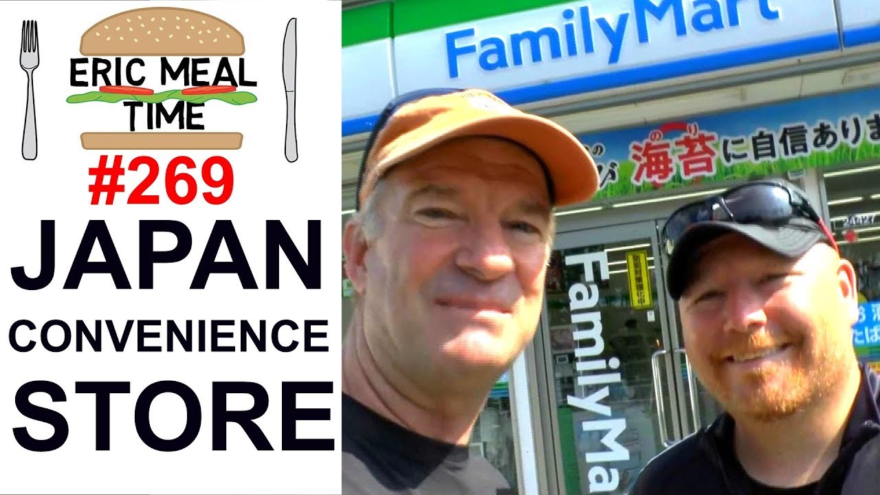 Japan Convenience Store TOUR #6 & Amazing Sashimi - Eric Meal Time #269