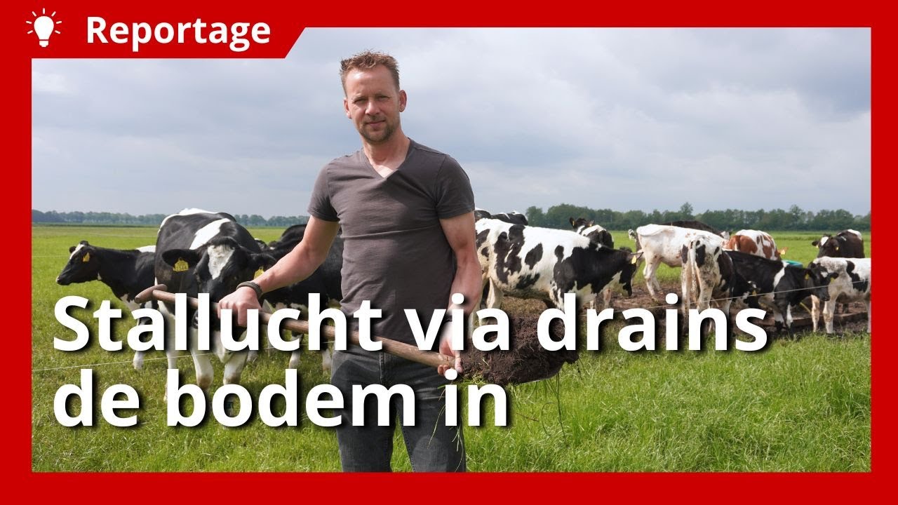 Bodemkwaliteit verbeteren met afgezogen stallucht via drainage