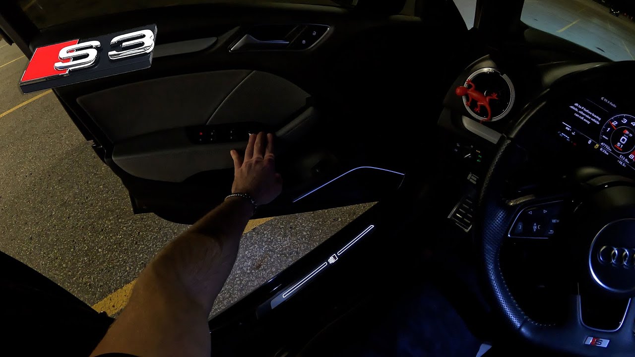POV 425hp Stage 2 Audi S3 Night Drive (4K)