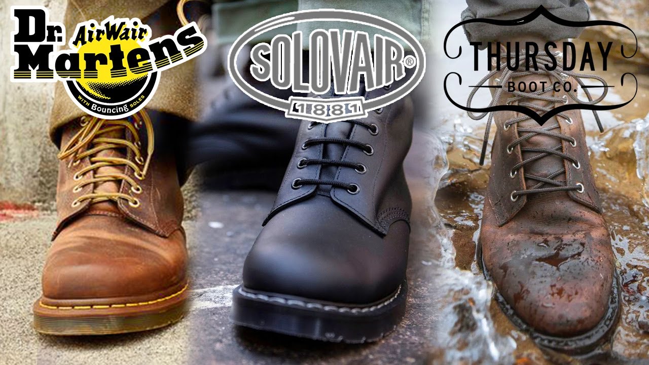 Посмотрите перед покупкой: Dr Martens против Thursday Boots против Solovair