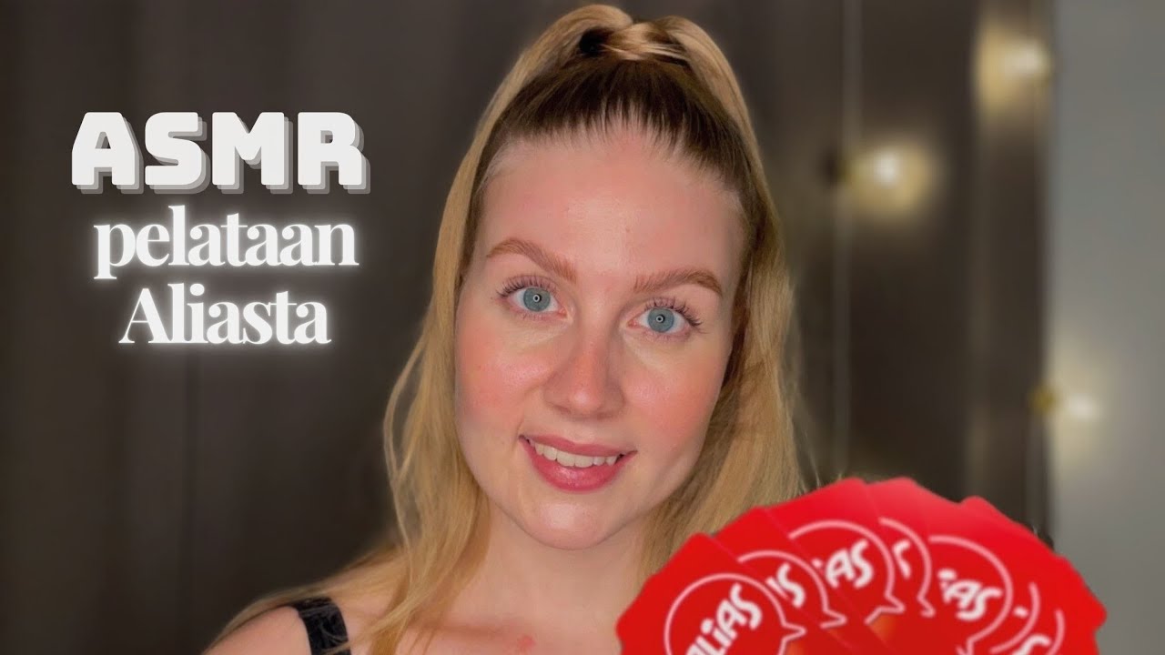 ASMR SUOMI | Pelataan Aliasta OSA 4 | semi-inaudible kuiskailua