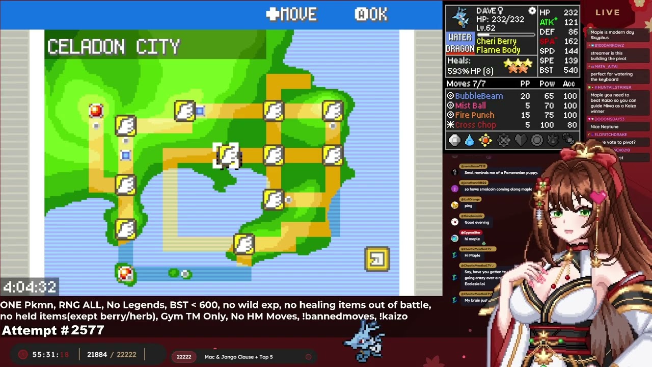 Erika Time~ (Maple when she lies) !kaizo !pb !subathon !incentives