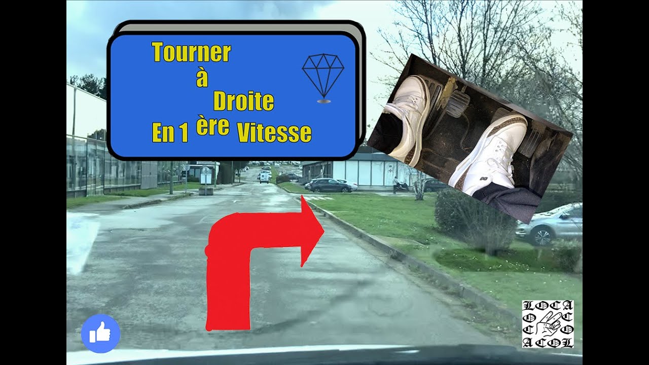 Tourner à Droite en Première: Première Roulante/Reprise Première