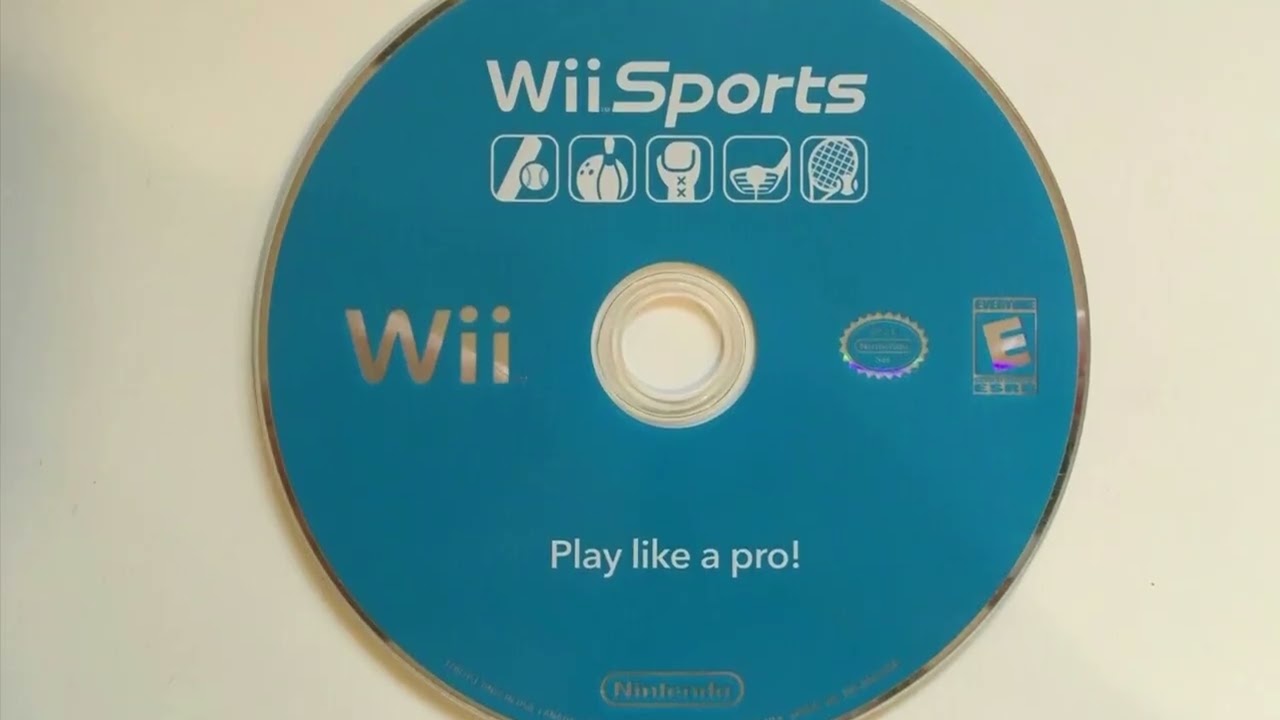 Light And Regluar Blue In Wii Sports In Wii DVD In 2006-2011 