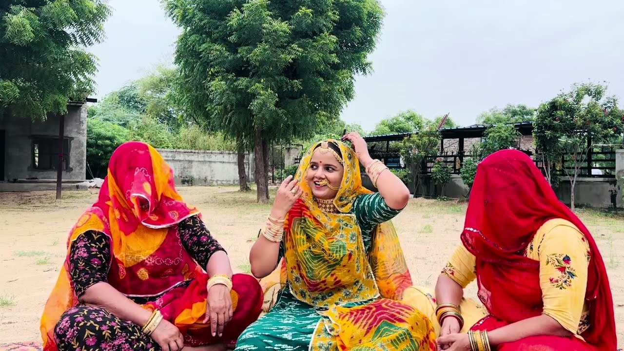 राधा रानी की चुनरी भजन,राधा कृष्ण भजन,राधा की माँ ने मोलाई चुनरी ॥samda bishnoi #हरजस #महिला_मंडली 