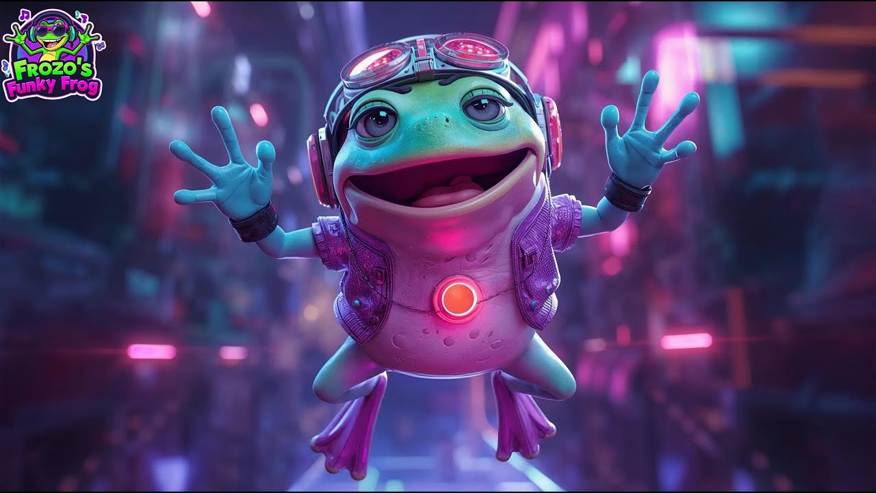 Frozo ZAP! 2 - Frozo Bloop Pushes the Red Belly Button! ⚡ Crazy Frog Energy Explosion