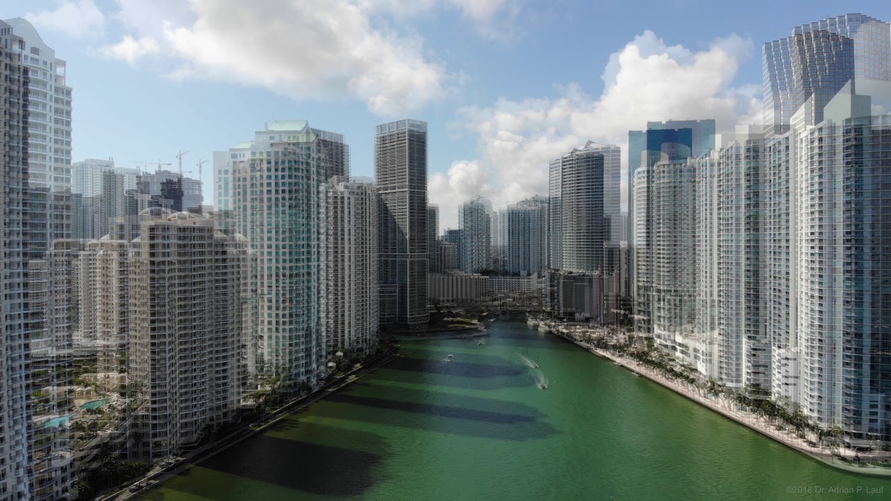 Miami by (Mavic) Air - Aerial Footage of Downtown Miami's Coast - 4K