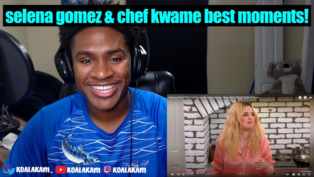 Selena+Chef | Best Moments | Selena+ Kwame Onwachi (reaction!)