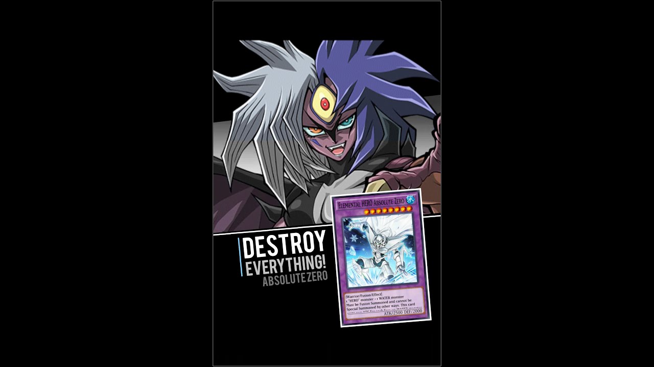 Yugioh Duel Links - Jaden and Yubel x Elemental HERO Absolute Zero!