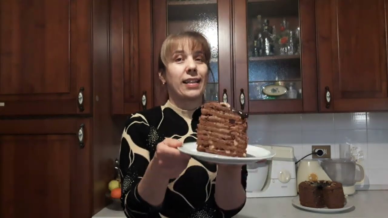 Torta al cioccolato e miele / Торт шоколадный медовик