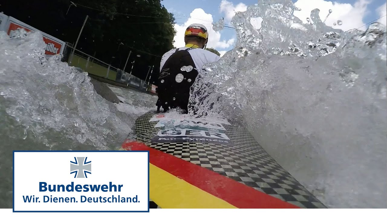 Bundeswehr bei Olympia 2016 &ndash; Hannes Aigner Sportler im Wildwasserkanal