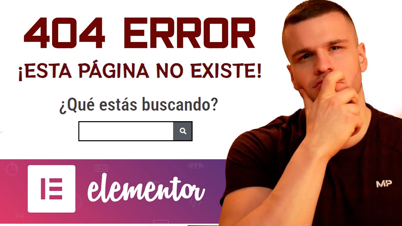 ➡️ Cómo Configurar la Página ERROR 404 con ELEMENTOR PRO (WordPress)