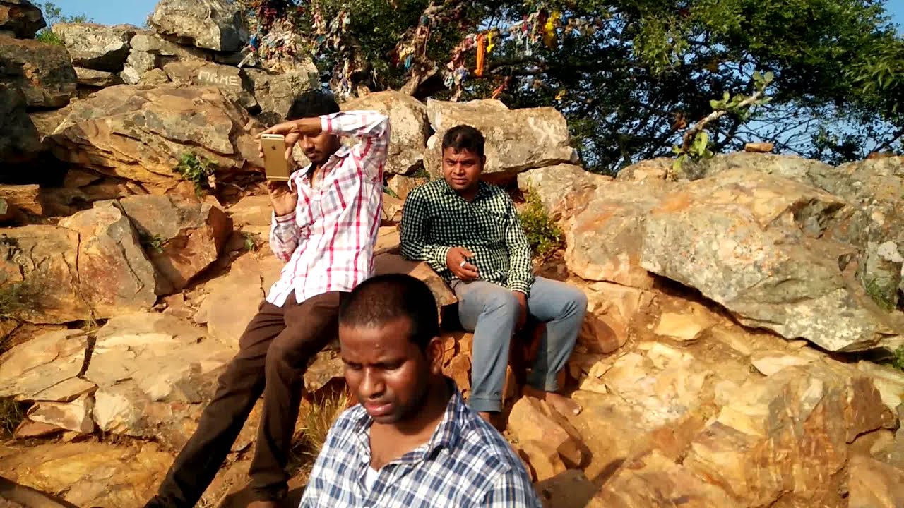 Ugra Stambham..the God on the top and the edge #Ahobilam . December 26, 2015