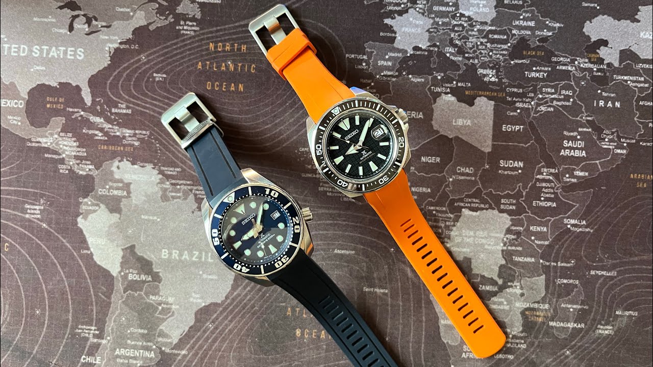 Crafter Blue Strap for Seiko Samurai