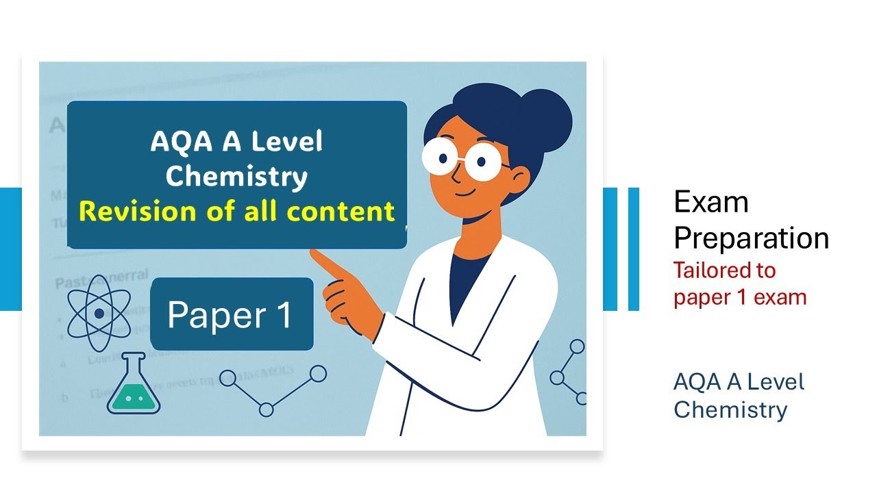 AQA A Level Chemistry All Paper 1 content Revision
