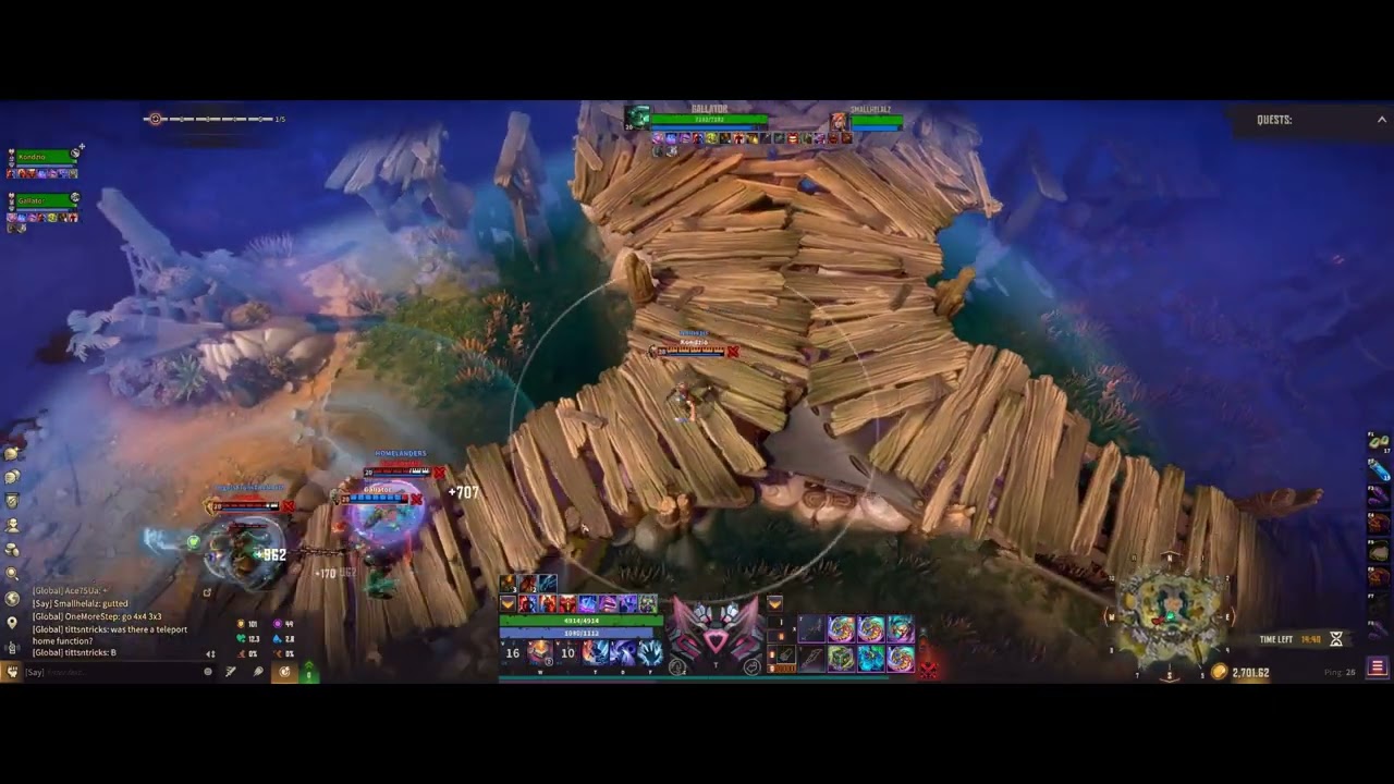 Corepunk - Gallator and Kondzio - destroy arena pvp