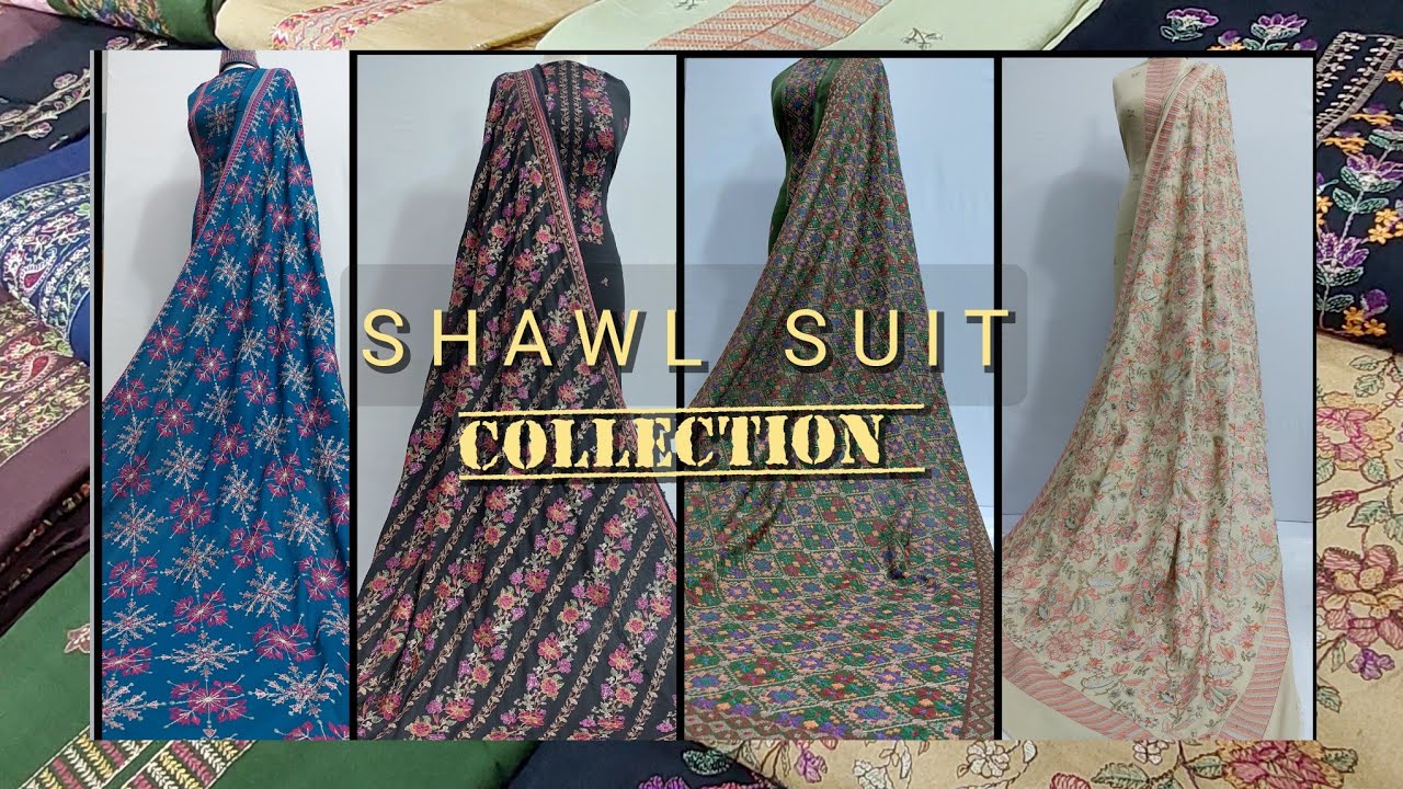 Your Winter Wardrobe with Zarukee's Winters Karandi Shawl Suit ||Pakistani Dresses||Bareeze