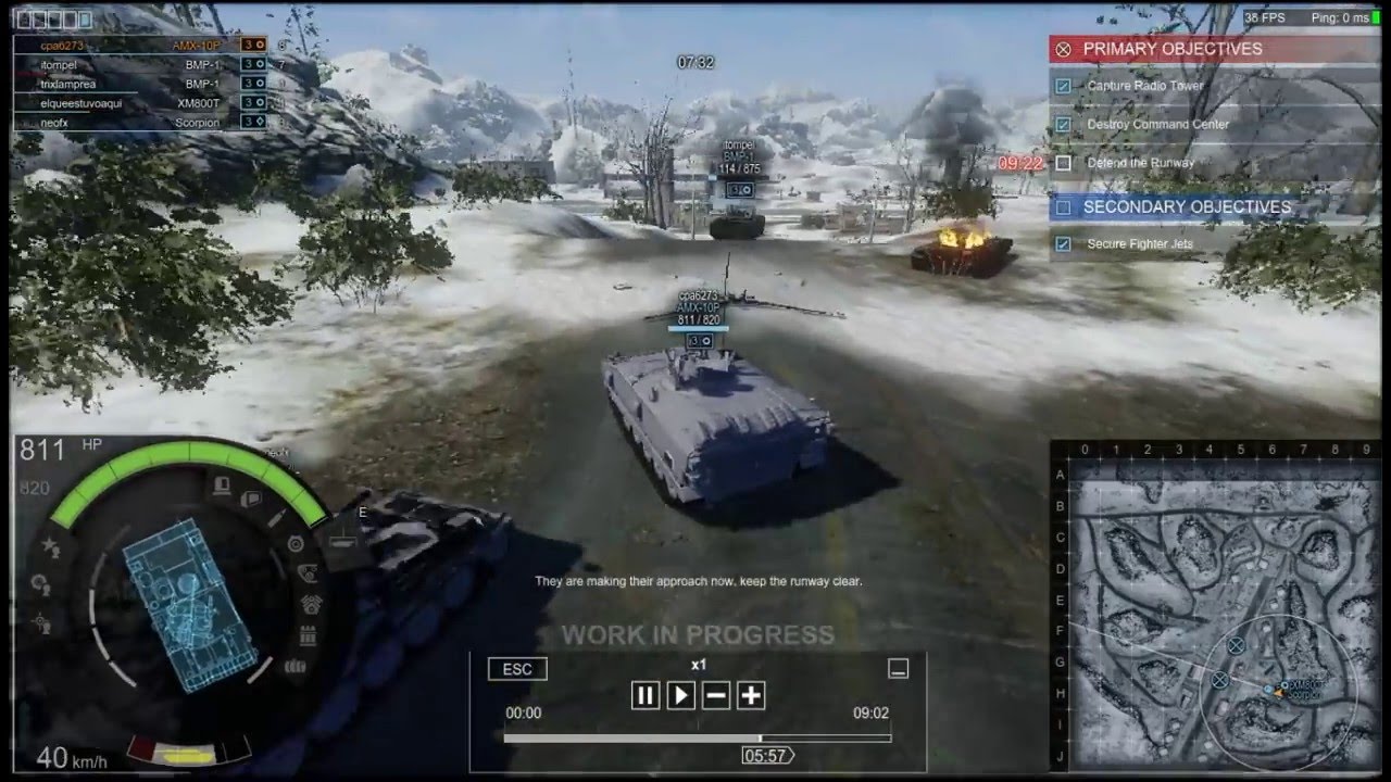 [PvE Tier 3 Mission] AMX-10P @ Albatross (Medium)
