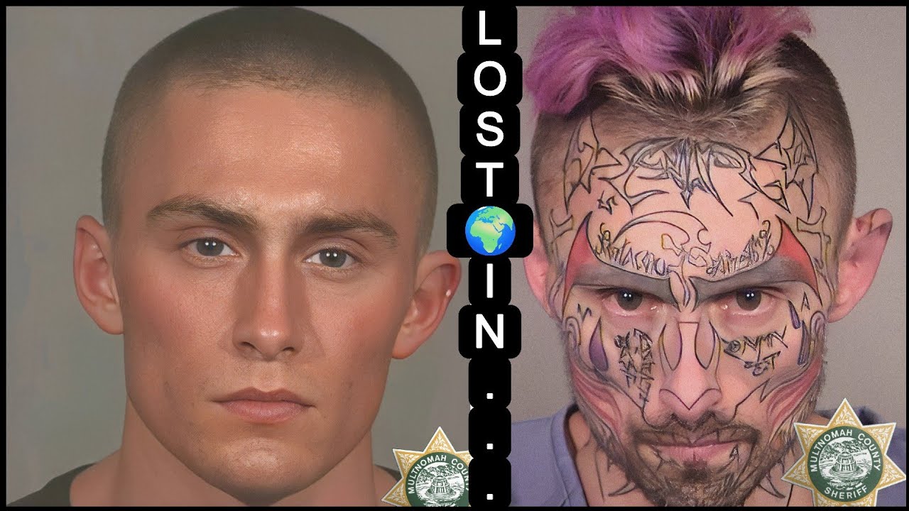 Lost in...14 years of mugshots: A Portland-area man&rsquo;s eye-opening transformation. Matthew Medlin's.