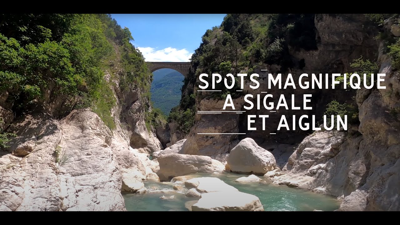 SPOTS MAGNIFIQUE  A SIGALE ET AIGLUN