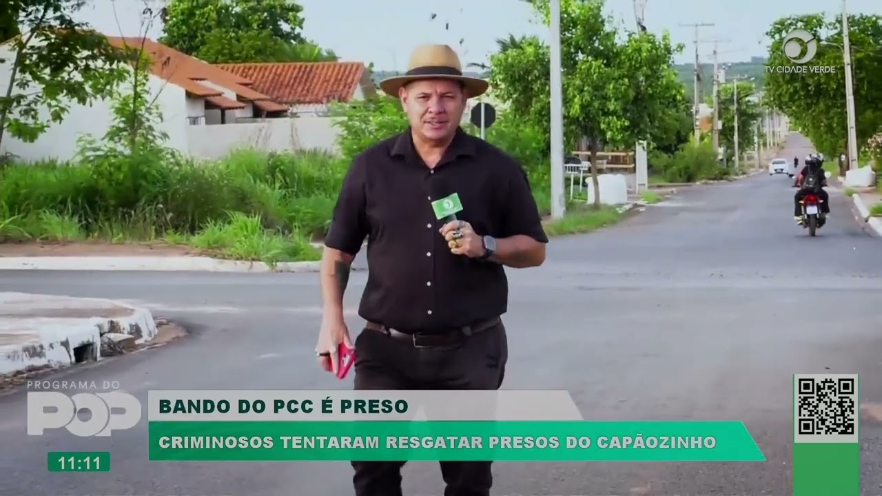 BANDO DO PCC É PRESO | CRIMINOSOS TENTARAM RESGATAR PRESOS DO CAPÃOZINHO