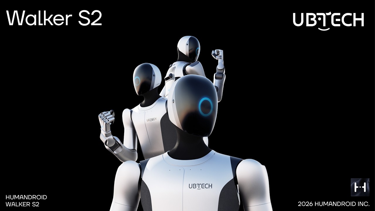 Ubtech Walker S2 &ndash; Scaling Robotics for the Future
