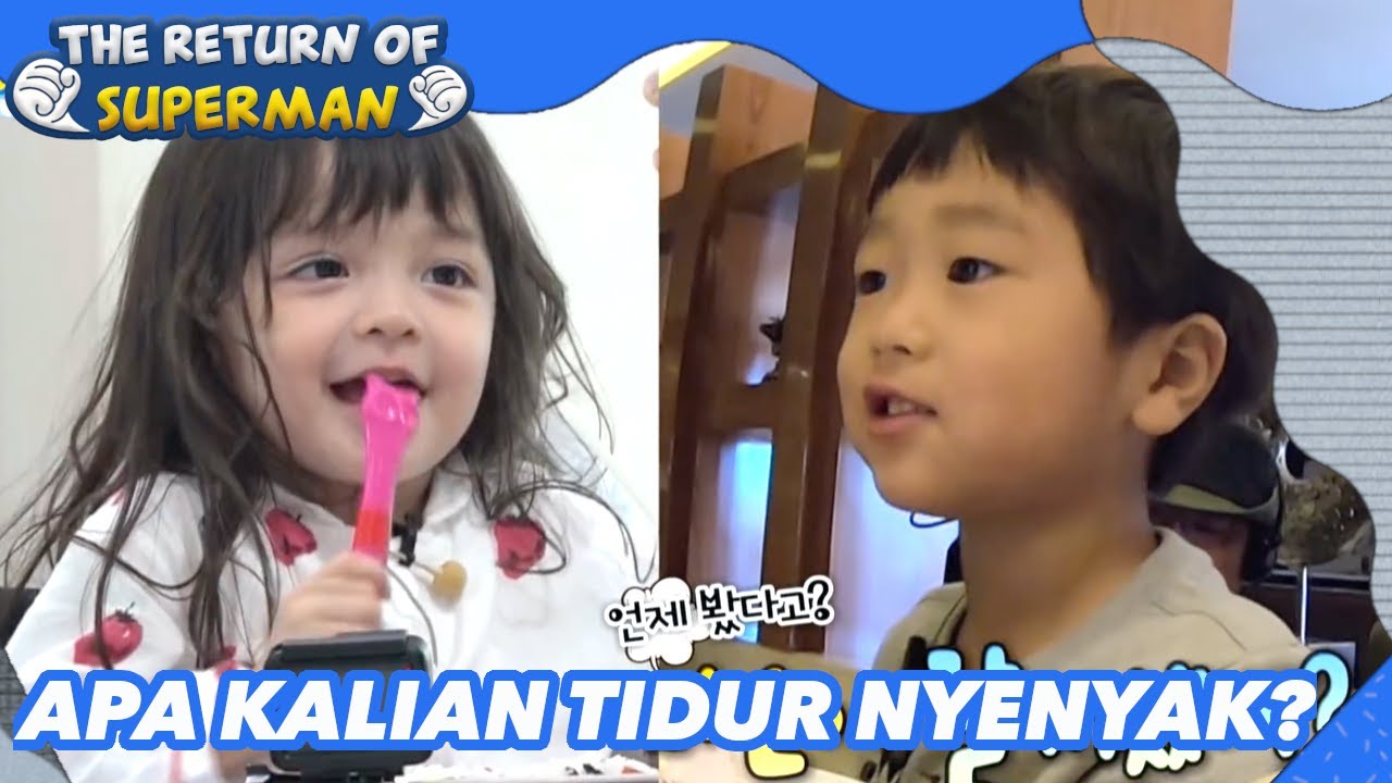 Apa Kalian Tidur Nyenyak? |Nostalgia Superman|SUB INDO/ENG|181111 Siaran KBS WORLD TV|