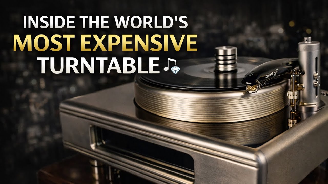Inside the World’s Most Expensive Turntable 🎶💎