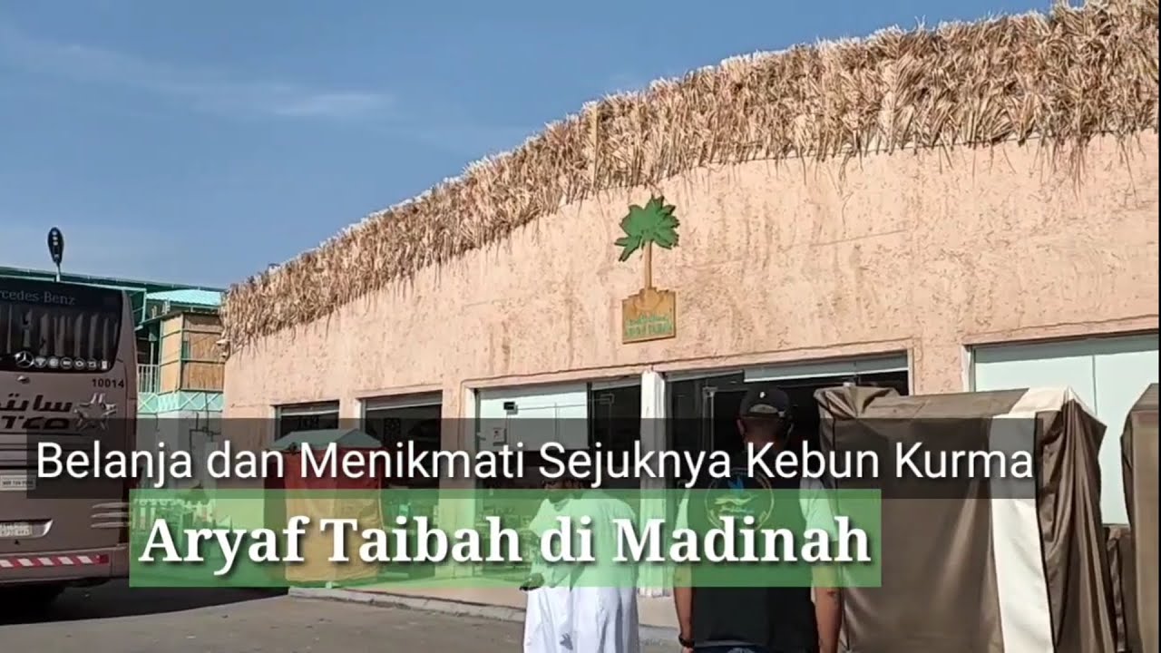 Belanja Sambil Menikmati Kesejukan Kebun Kurma Aryaf Taibah di Madinah