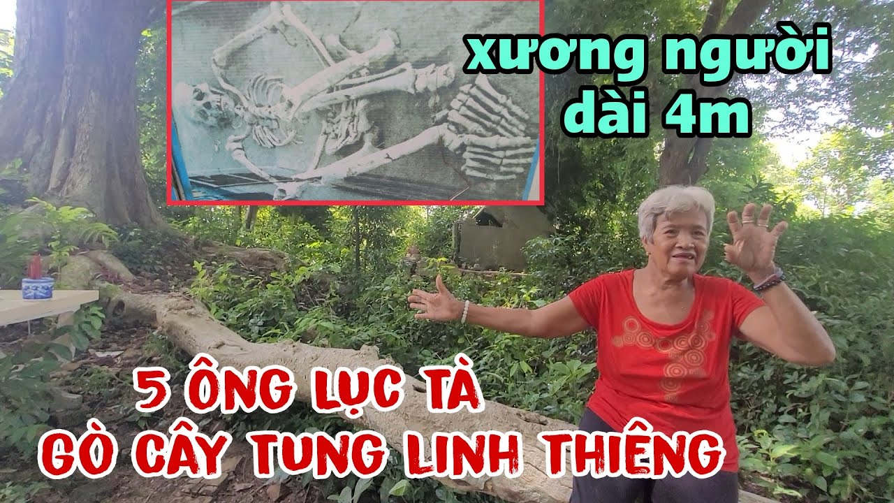 Chuyện lạ xương người dài 4m tại Gò Cây Tung nơi ngự năm Ông Lục Tà linh thiêng nghe nổi da gà