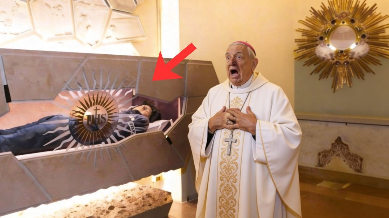 Durante a missa fúnebre de Carlo Acutis… apareceu algo que transformou o padre para sempre