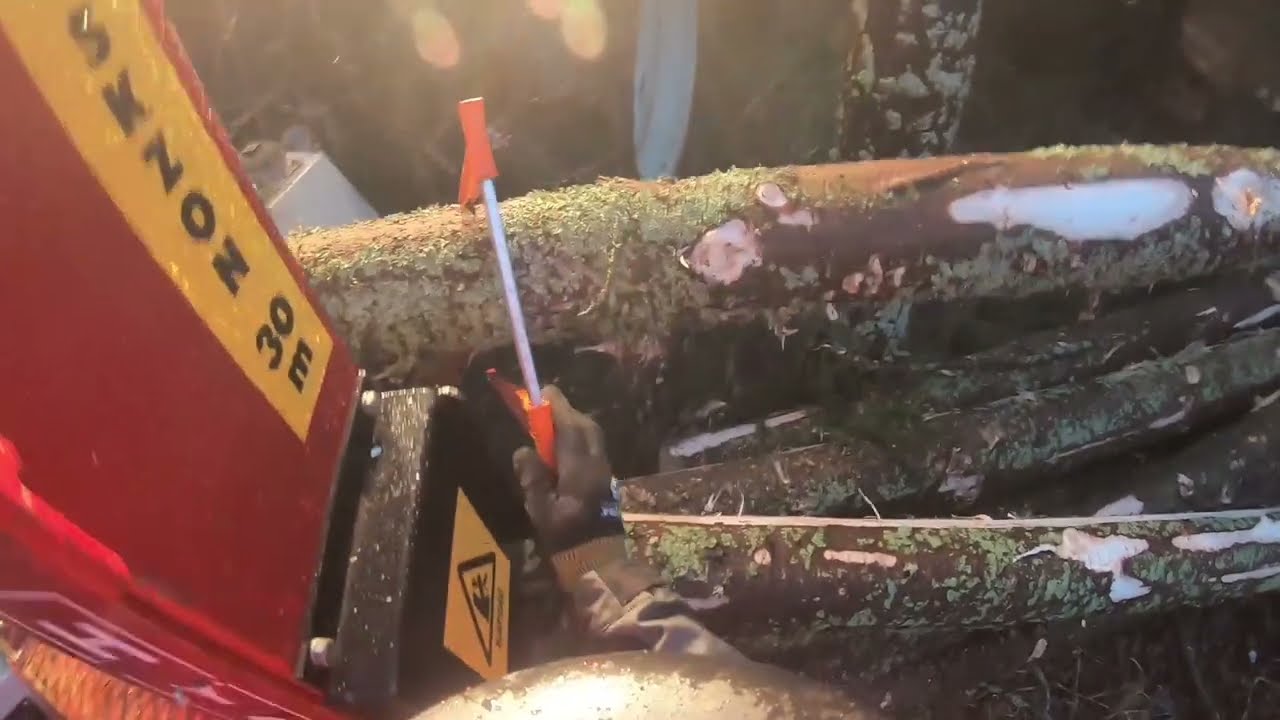 Hypro 450 XL, käyttöä koivikon harvennuksella ja ylispuiden poistossa!