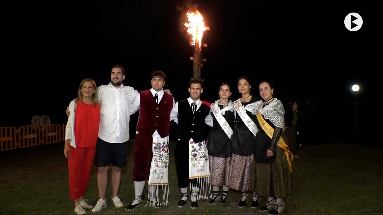 Cal Marçal, Arribada de la Flama del Canigó