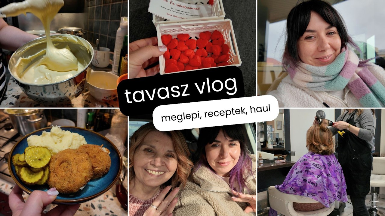 Megleptem anyut egy csajos nappal! 💇‍♀️🎂 | Valentin heti vlog