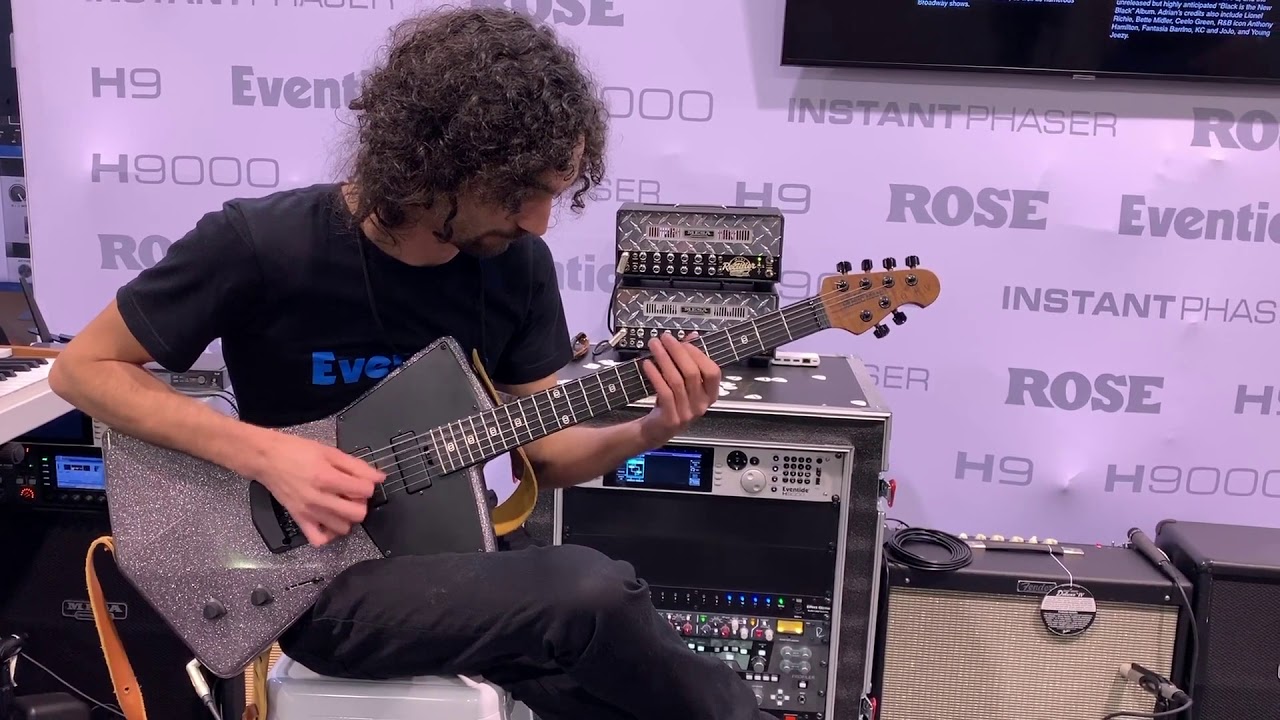NAMM 2019 - Eventide H9000 Quick Sound Test by Vanny Tonon