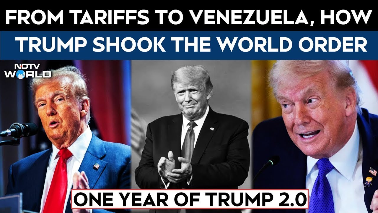 One Year Of Trump 2.0: From Tariffs To Venezuela, How Trump Shook The World Order