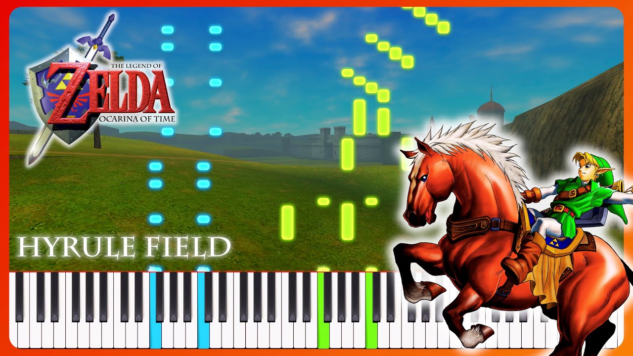 Hyrule Field ~ The Legend of Zelda: Ocarina of Time | Piano (+ Sheet Music)