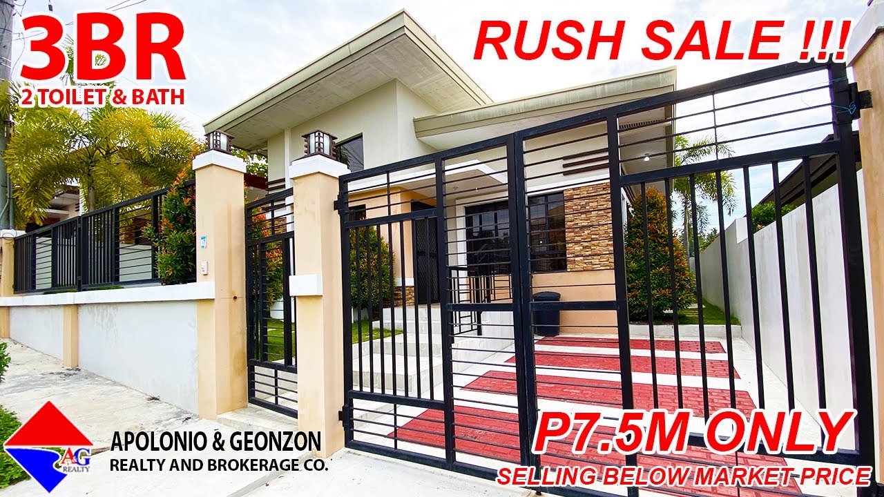 Charming Bungalow House  For Sale, just minutes away from Davao Airport