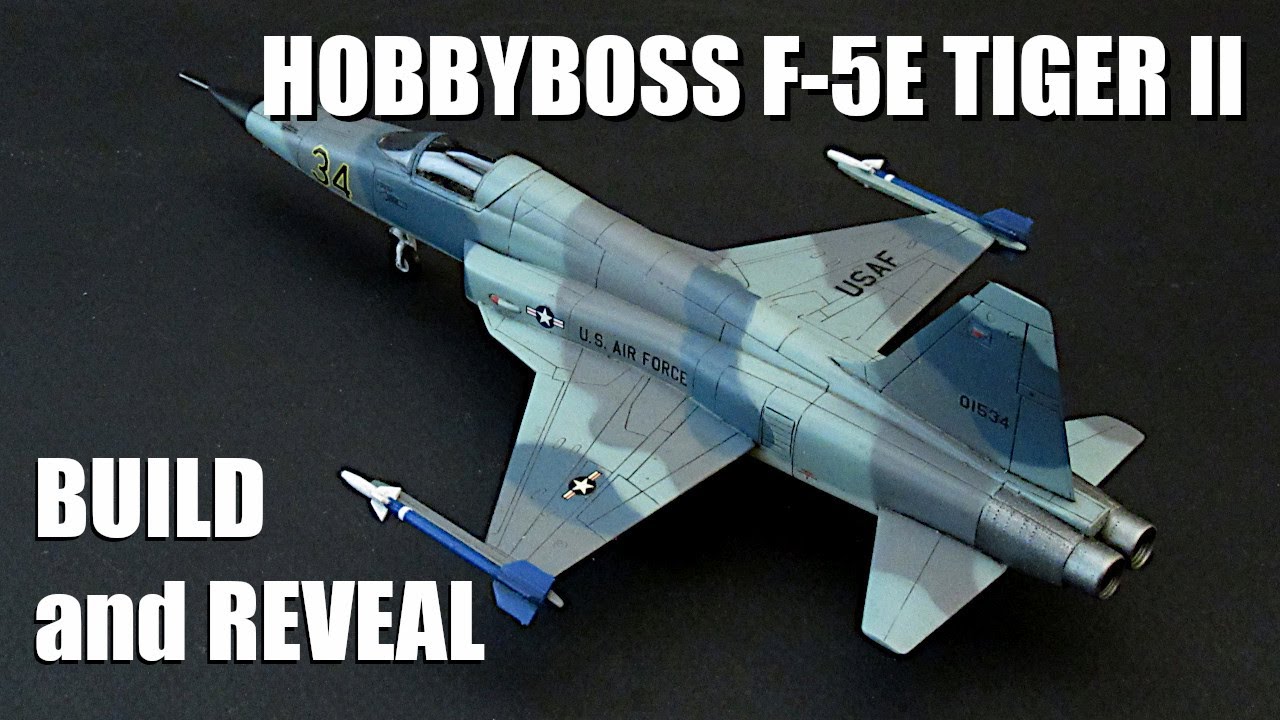 1/72 HobbyBoss F-5E Tiger II ~ build and reveal