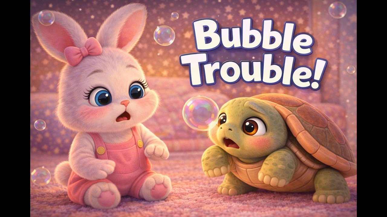 Bubble Trouble! 🫧🐰 Booboo & Milo’s Funny Bubble Adventure
