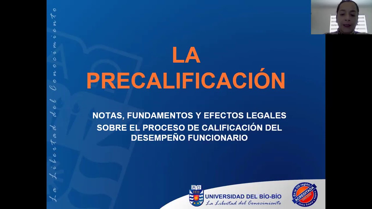 Análisis parte inicial Ley 18834 Conceptos  precalificación y calificación de la carrera Funcionaria