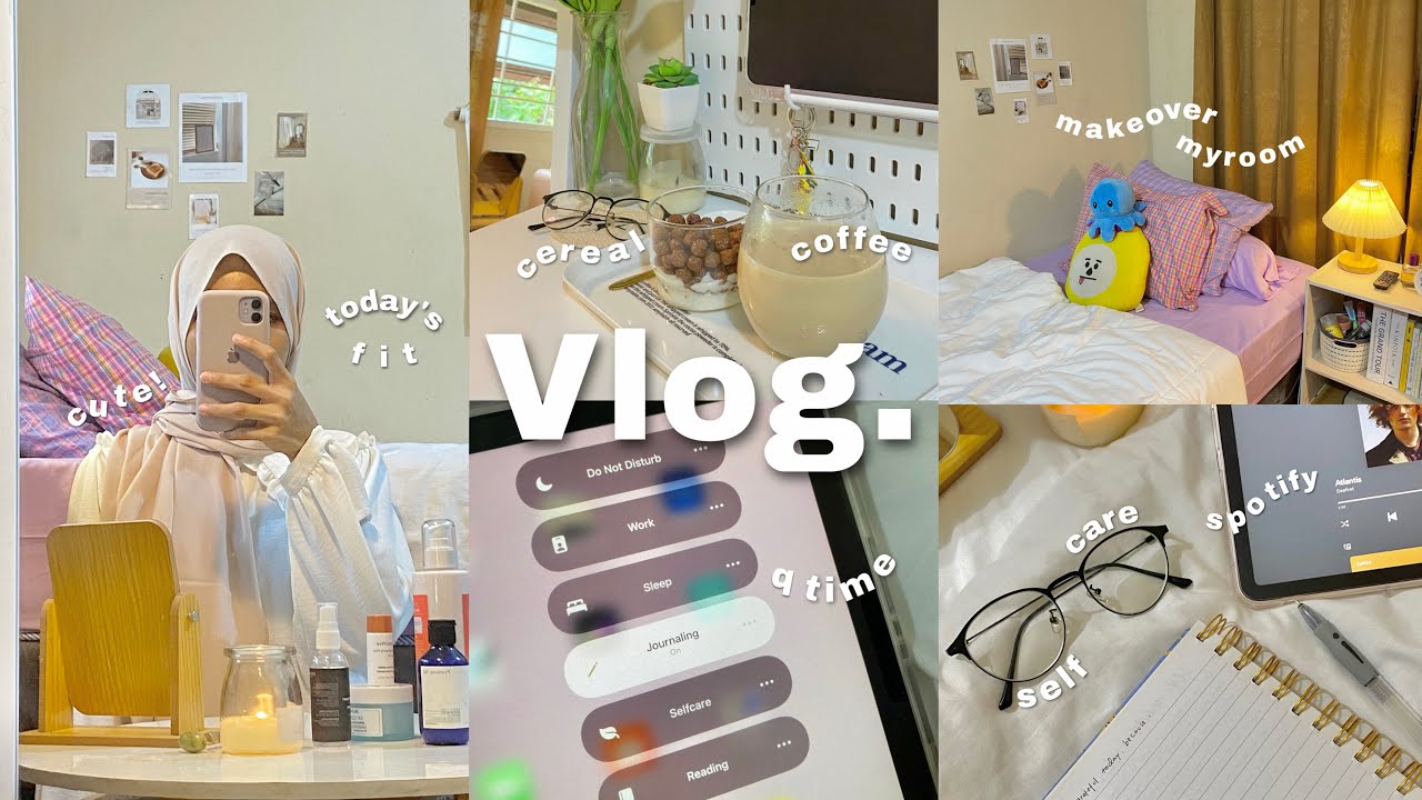 daily vlog🥐🥨: spend a cozy night with me,room makeover,homebody routine,what i eat in a few days🍂