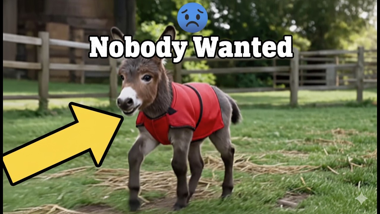 Warning: If We Arrived Moments Later, This Baby Donkey Would Be Gone