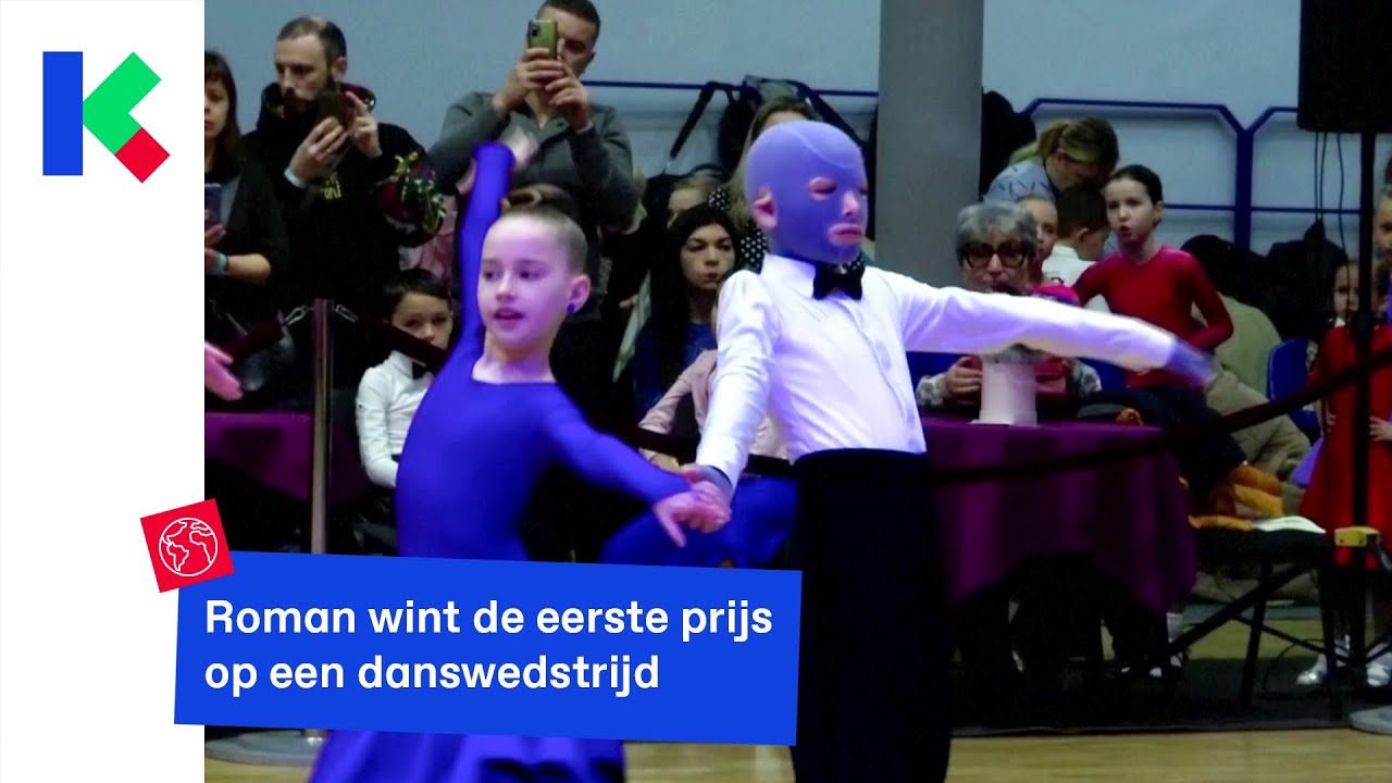 Na meer dan een jaar kan de Oekraïense Roman (8) weer dansen